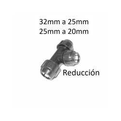 Te reducida al centro riego