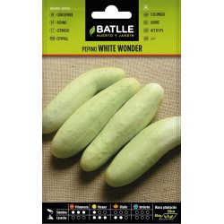 Semillas pepino white wonder