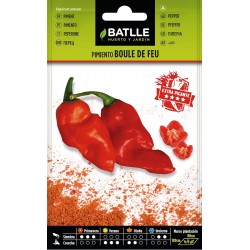 Semillas pimiento boule de feu