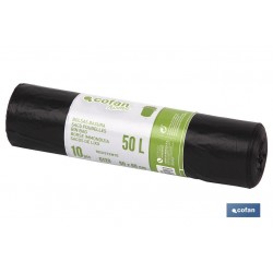 bolsa de basura negra 70x70
