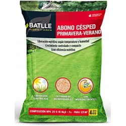 Abono césped primavera 4Kg