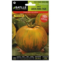 Semillas tomate green zebra